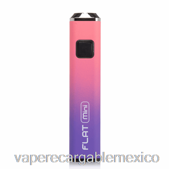 Vape Recargable Yocan Flat Mini 400mah Batería Púrpura Rosa